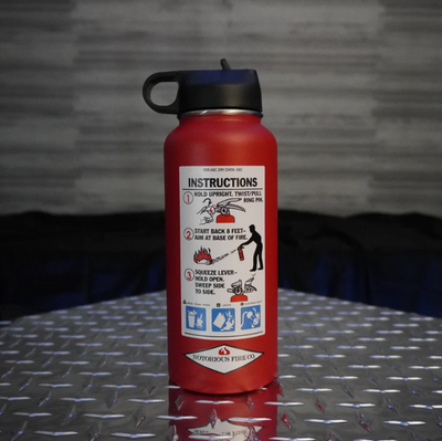 Hydration Hijinks: 5 Hilarious Reasons to Snag a Stainless Steel Water Bottle from Notorious Fire Co