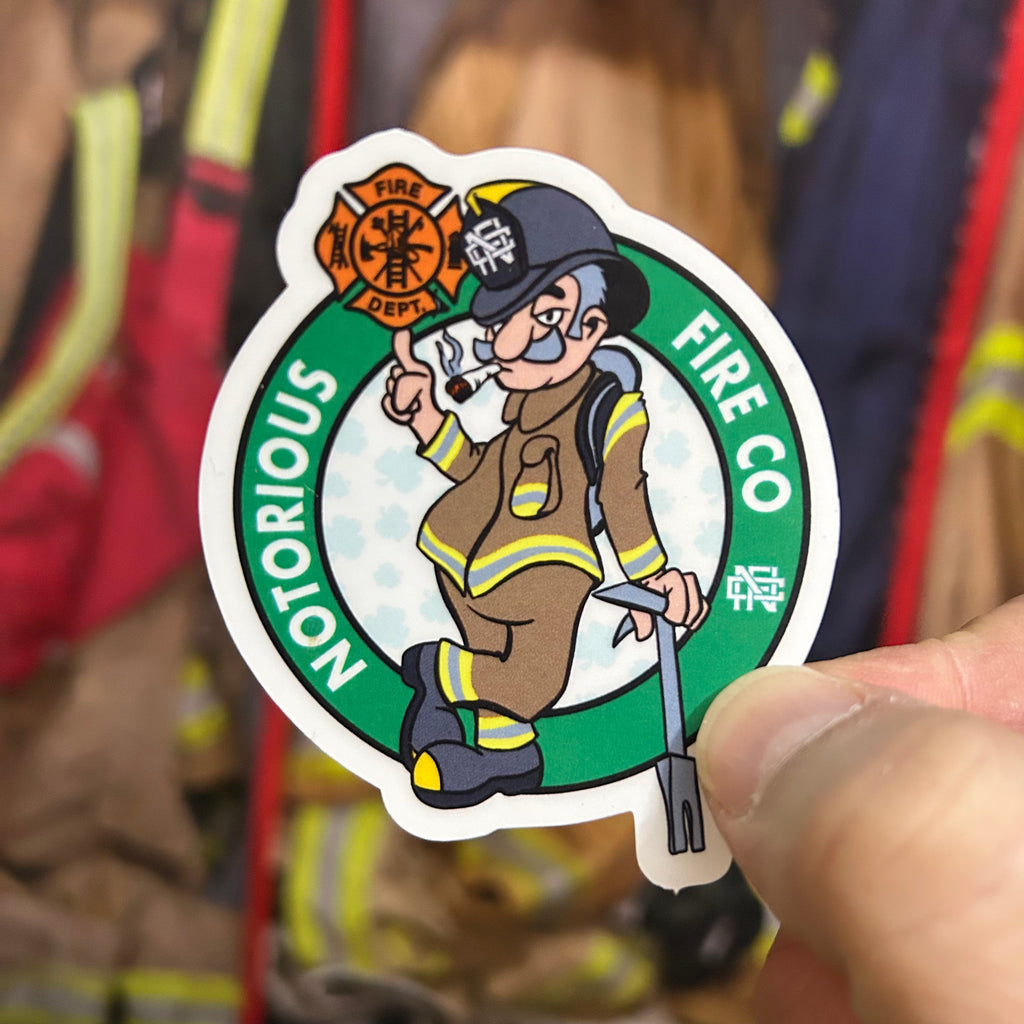 Shear Pin Up Sticker – Notorious Fire Co.