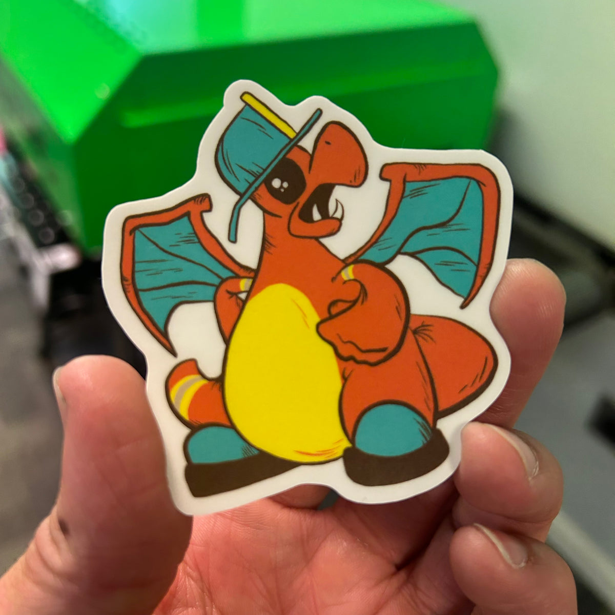 Firey Dragon Sticker – Notorious Fire Co.