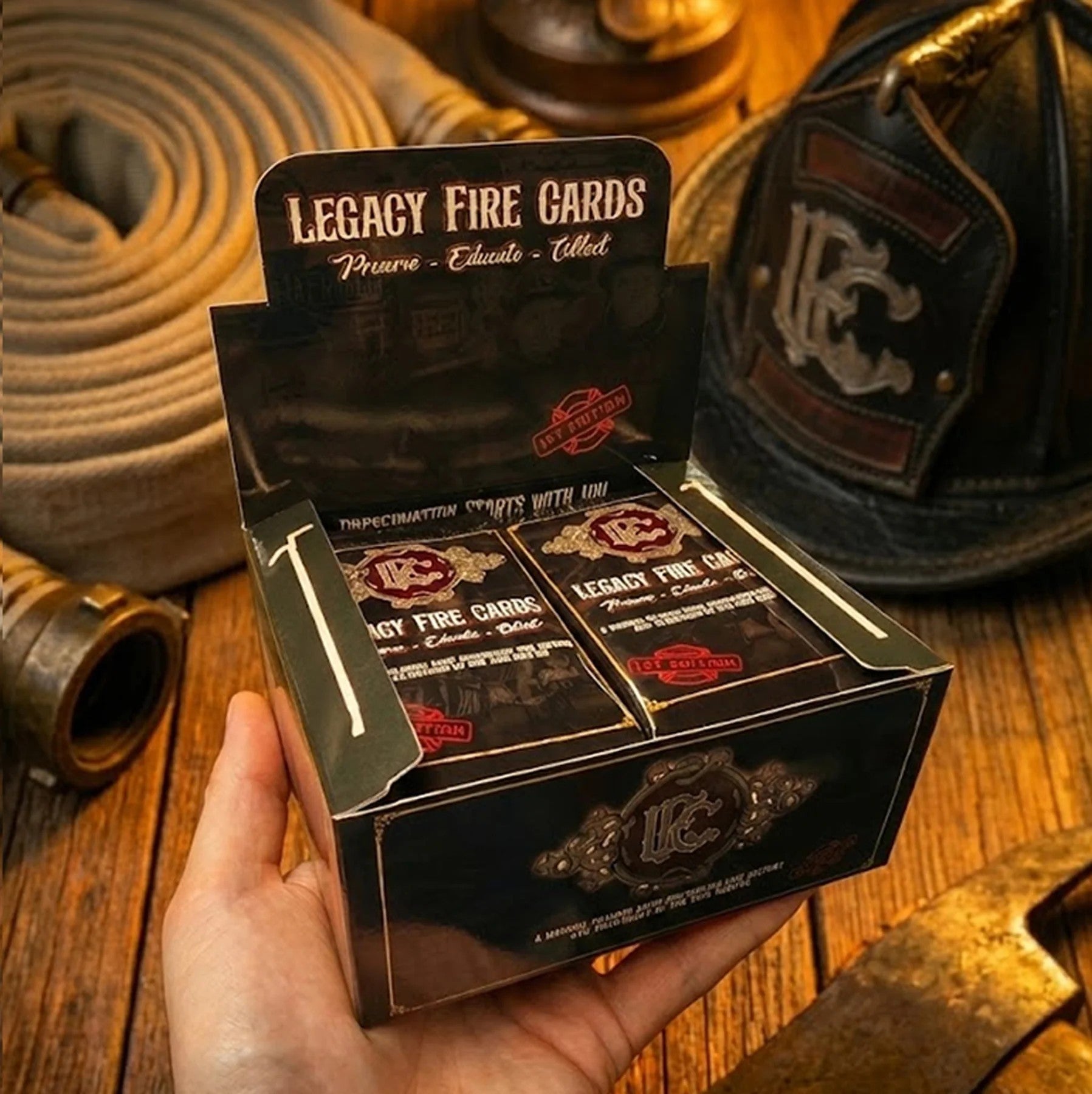 fire red booster box Legacy Fire Cards Booster Box
