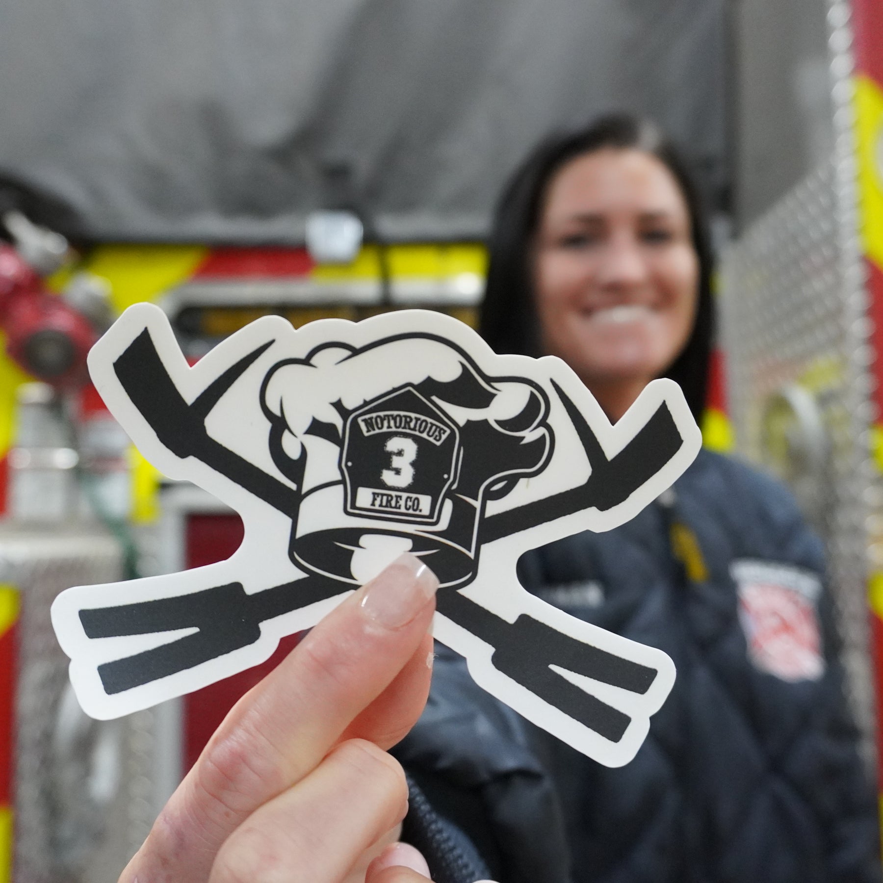 Chef Hat Sticker – Notorious Fire Co.