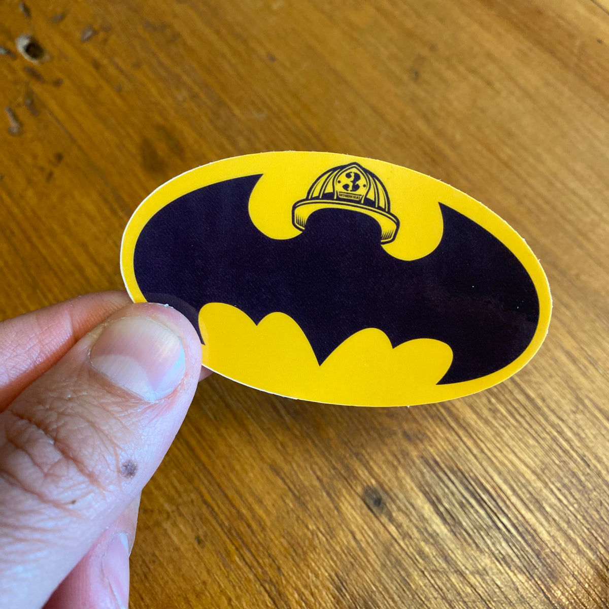 Firefighter Bat Sticker – Notorious Fire Co.