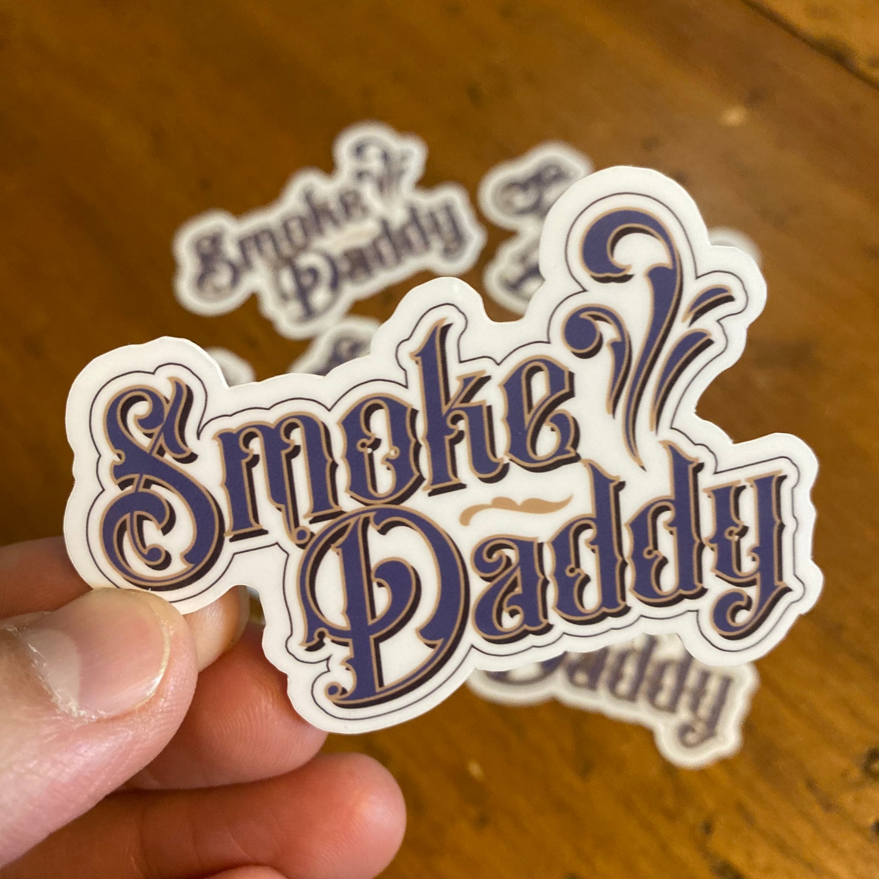 Why U R Angry Daddy Sticker Smoke Daddy Sticker – Notorious Fire Co.
