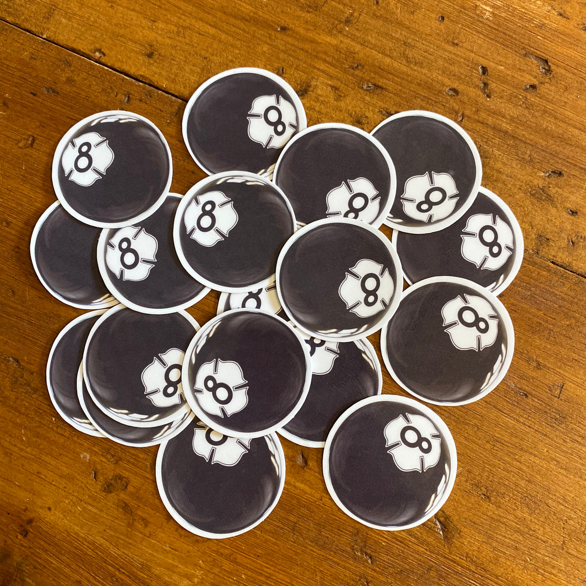 8-Ball Sticker – Notorious Fire Co.