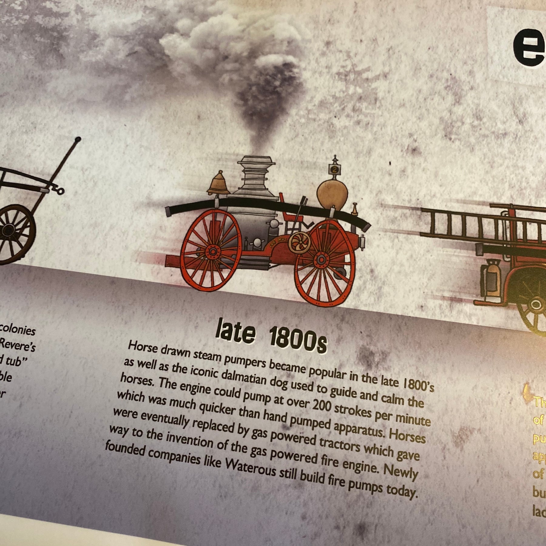 First Firef Engine Evolution of the Fire Engine Print – Notorious Fire Co.