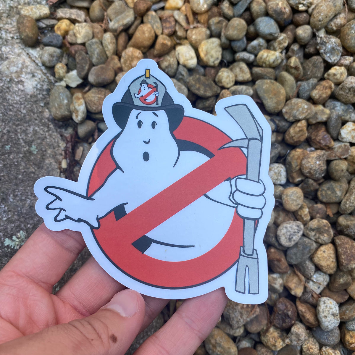 Ghost Busting Sticker – Notorious Fire Co.